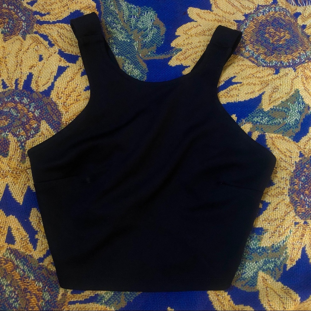 Black Crop Top